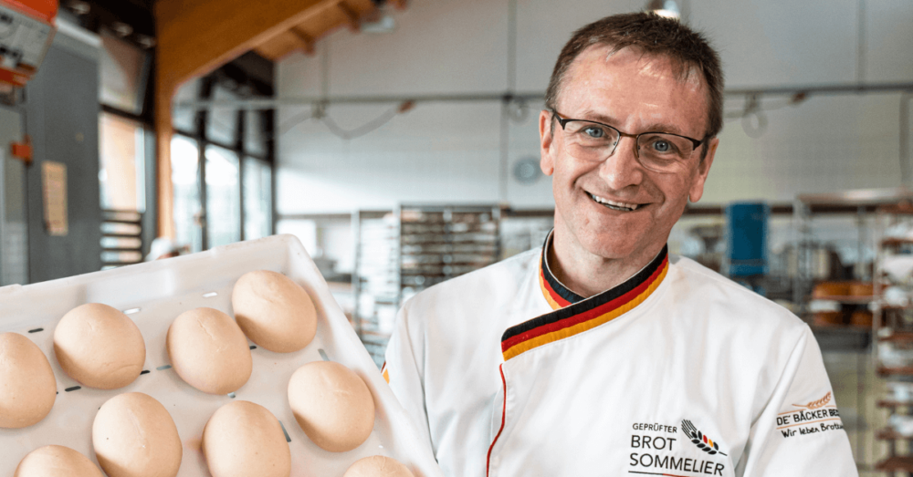Bäcker von De' Bäcker Becker bei der Arbeit in der Backstube