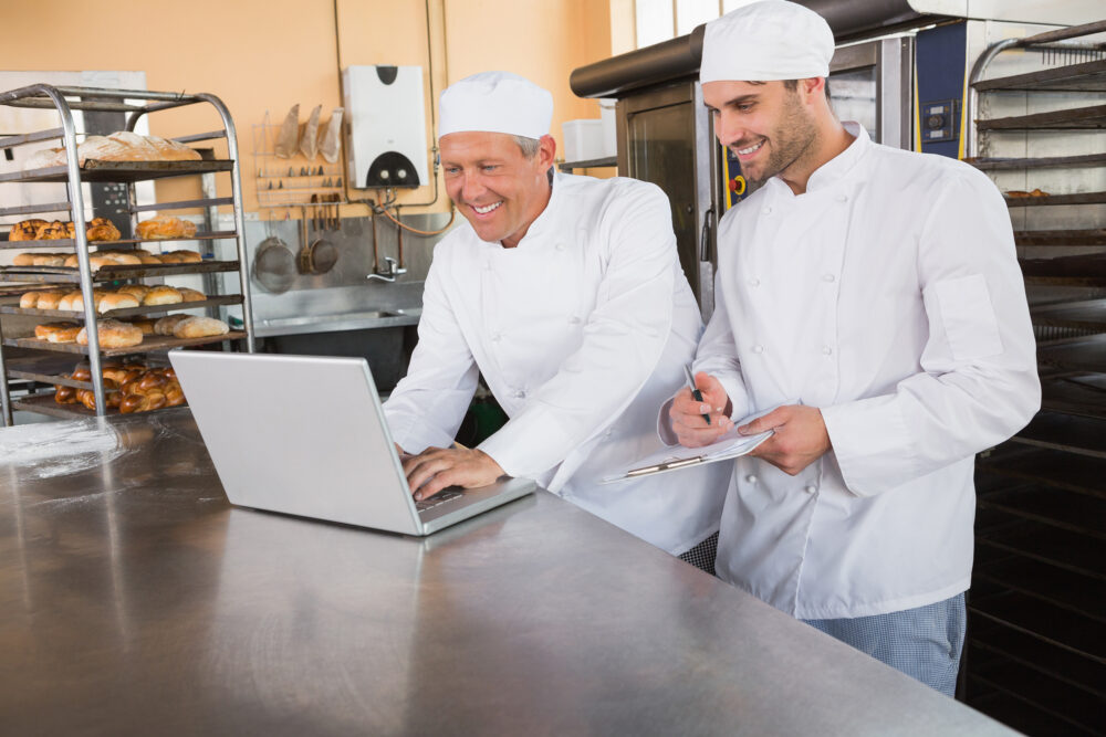 Bäcker einer Bäckerei bei der online Personalsuche