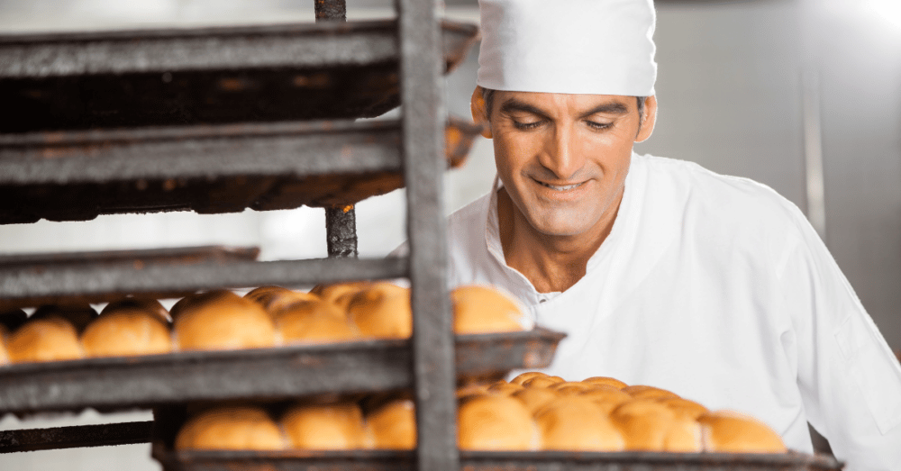 Bäcker der Bäckerei und Konditorei Hesse in Lüneburg