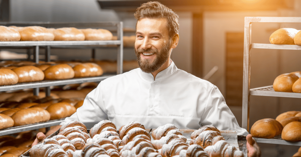 Konditor der Bäckerei und Konditorei Hesse in Lüneburg