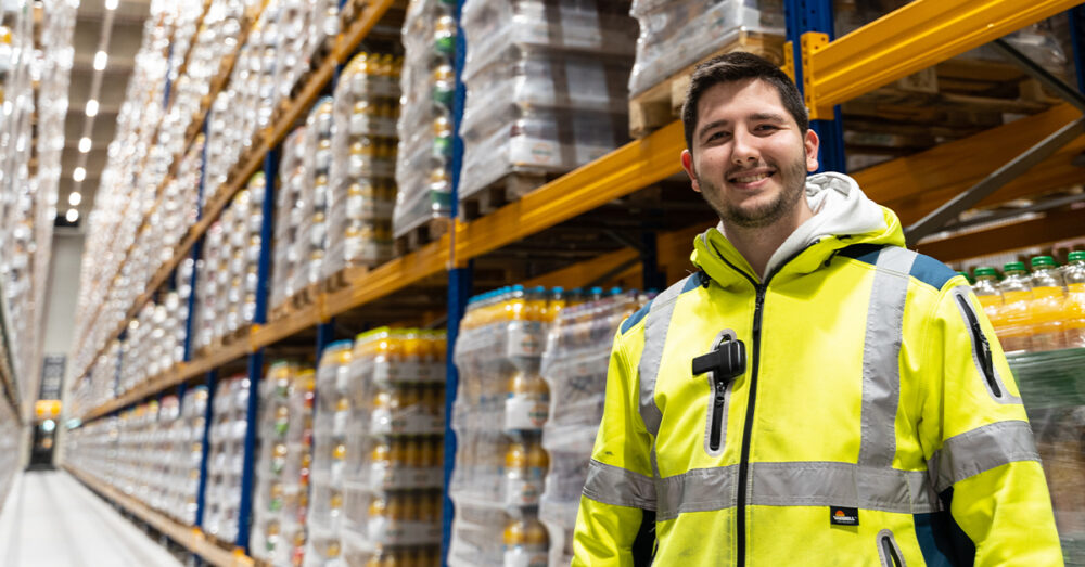 Lagerlogistik Auszubildender bei Niederrhein-GOLD in Moers