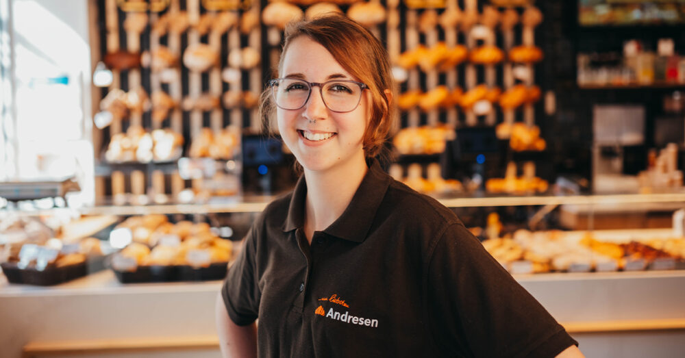Verkäuferin beim Bäcker Andresen in Neumünster und Umgebung