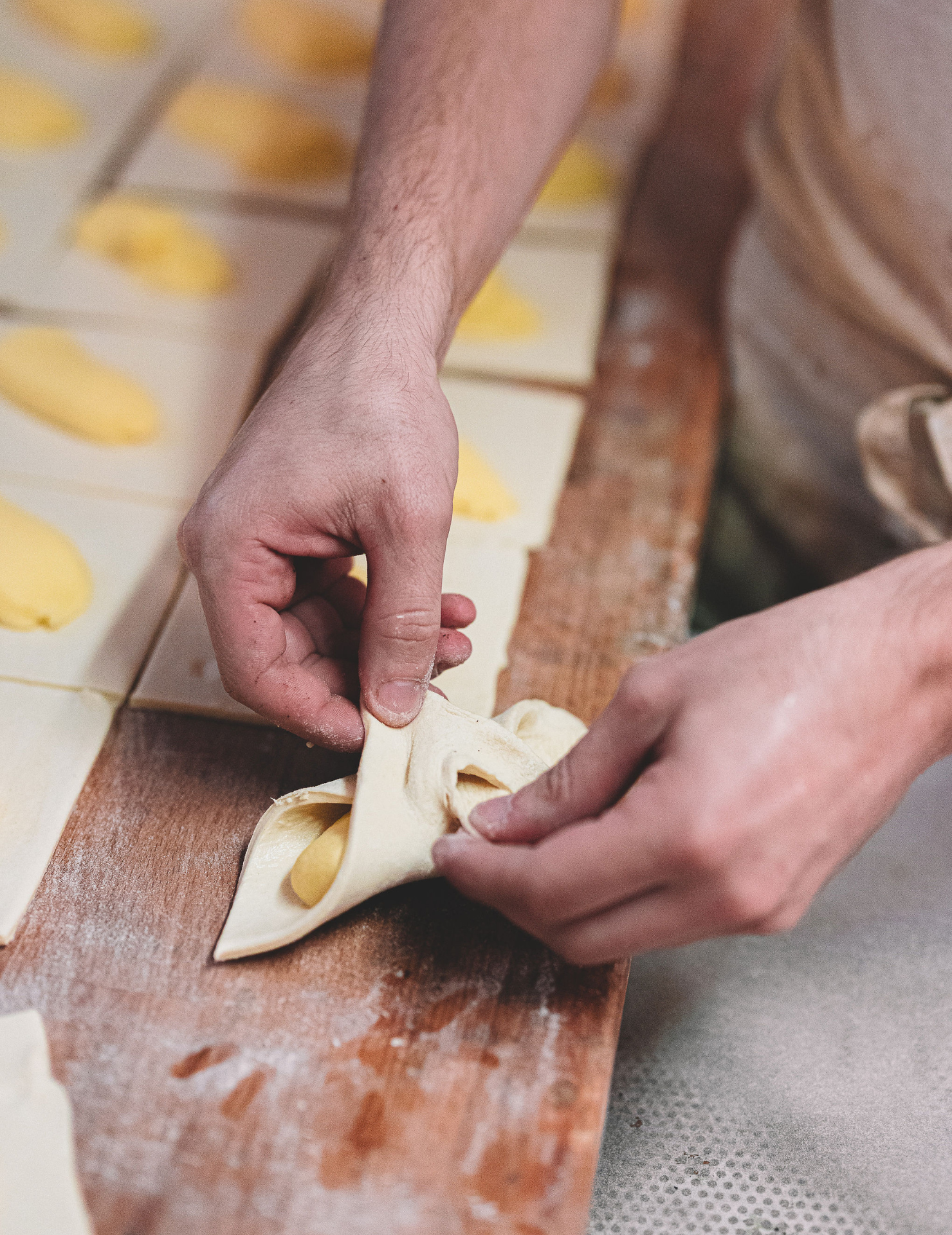 Einblick in die Backstube der Bäckerei Fenzl in Linz