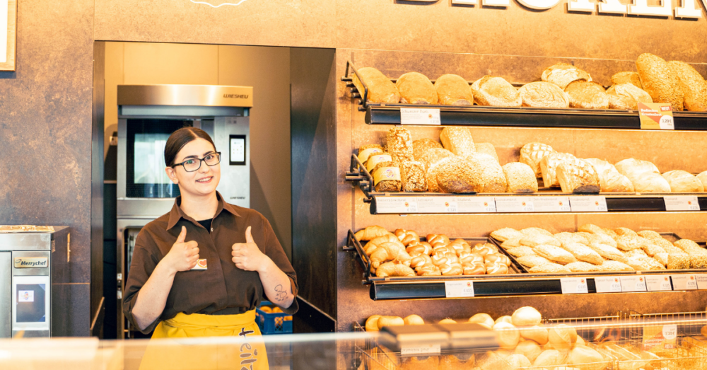 Verkäufer der Bäckerei Heitzmann in Bad Krozingen und Umgebung