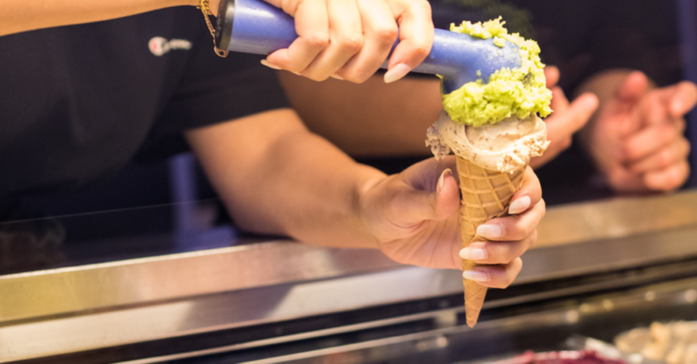 Eisverkäufer bei I am Love in Bochum